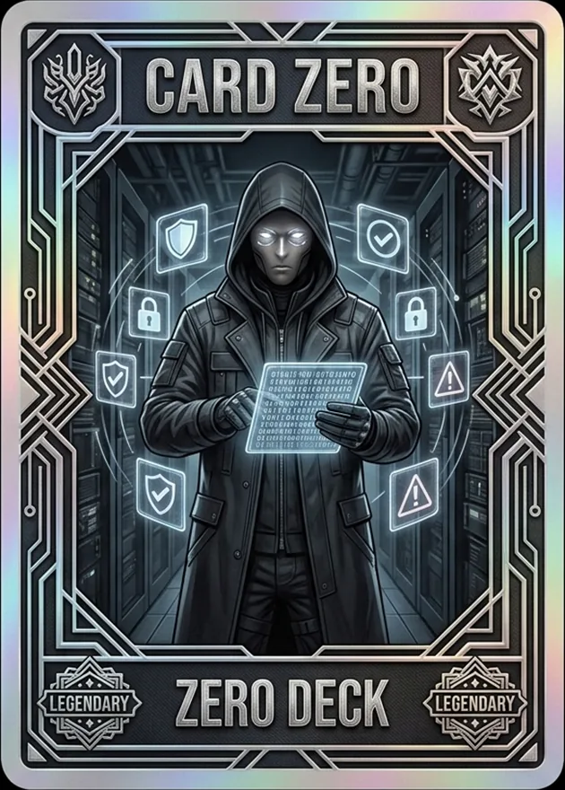 Carta Card Zero de Invokard, el protocolo base del sistema